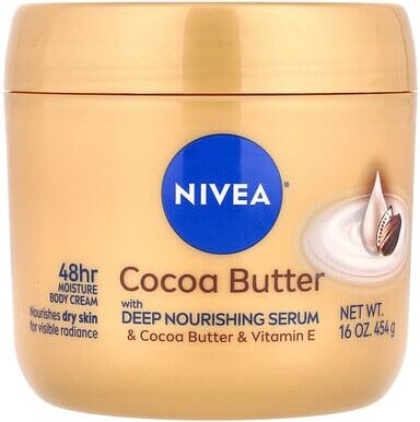 Care+ Nivea, Body Cream, Cocoa Butter, 16 oz (454 g)