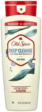 Old Spice, Body Wash, Deep Cleanse with Deep Sea Minerals, 18 fl oz (532 ml)