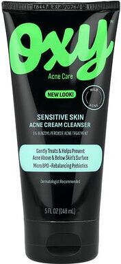 Care+ Oxy Skin Care, Sensitive Skin Acne Cream Cleanser, 5 fl oz (148 ml)