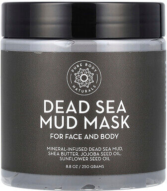 Pure Body Naturals, Dead Sea Mud Beauty Mask, 8.8 oz (250 g)