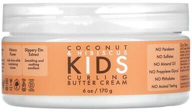SheaMoisture, Kids Curling Butter Cream, Coconut & Hibiscus, 6 oz (170 g)
