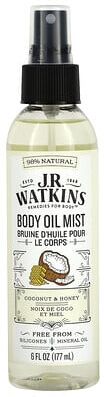 Care+ J R Watkins, Body Oil Mist, Coconut & Honey, 6 fl oz (177 ml)