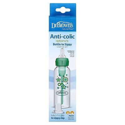 Dr Brown's - Options+ Transition Bottle - Green - 250ml - Bottle Dr Brown's - Options+ Transition Bottle - Green - 250ml - Bottle