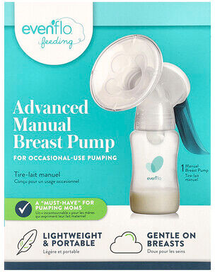 Evenflo Feeding, Advanced Manual Breast Pump, 1 Manual Breast Pump