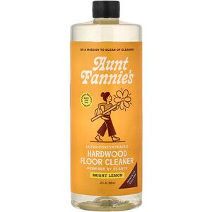 Aunt Fannie's, Ultra-Concentrated Hardwood Floor Cleaner, Bright Lemon, 32 fl oz (946 ml) Aunt Fannie's, Ultra-Concentrated Hardwood Floor Cleaner, Bright Lemon, 32 fl oz (946 ml)