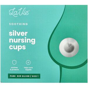 LaVie, Soothing Silver Nursing Cups, Size 1, 3 Piece Set LaVie, Soothing Silver Nursing Cups, Size 1, 3 Piece Set