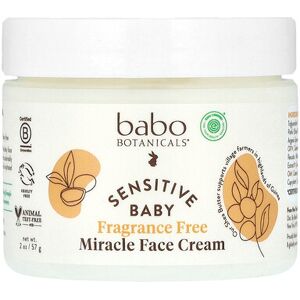 Babo Botanicals, Sensitive Baby Miracle Face Cream, Fragrance Free, 2 oz (57 g) Babo Botanicals, Sensitive Baby Miracle Face Cream, Fragrance Free, 2 oz (57 g)