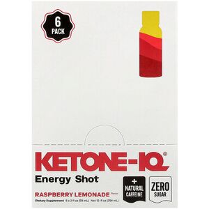 Ketone-IQ, Energy Shot, Raspberry Lemonade, 6 Bottles, 2 fl oz (59 ml) Each Ketone-IQ, Energy Shot, Raspberry Lemonade, 6 Bottles, 2 fl oz (59 ml) Each