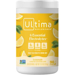 Ultima Replenisher, Daily Electrolyte Drink Mix, Lemonade, 11.7 oz (333 g) Ultima Replenisher, Daily Electrolyte Drink Mix, Lemonade, 11.7 oz (333 g)