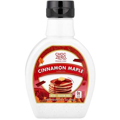 ChocZero, Cinnamon Maple Syrup , 10.5 oz (300 g) ChocZero, Cinnamon Maple Syrup , 10.5 oz (300 g)