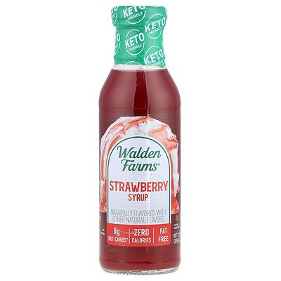 Walden Farms, Strawberry Syrup, 12 fl oz (355 ml) Walden Farms, Strawberry Syrup, 12 fl oz (355 ml)