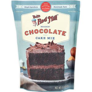 Bob's Red Mill, Decadent Chocolate Cake Mix, 15.5 oz (440 g) Bob's Red Mill, Decadent Chocolate Cake Mix, 15.5 oz (440 g)