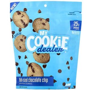 My Cookie Dealer Protein, Bite-Sized Protein Cookies, Chocolate Chip, 5 oz (142 g) My Cookie Dealer Protein, Bite-Sized Protein Cookies, Chocolate Chip, 5 oz (142 g)
