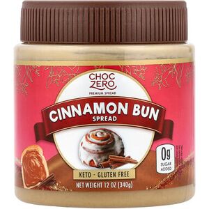 ChocZero, Cinnamon Bun Spread, 12 oz (340 g) ChocZero, Cinnamon Bun Spread, 12 oz (340 g)