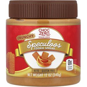 ChocZero, Speculoos Cookie Spread, Crunchy, 12 oz (340 g) ChocZero, Speculoos Cookie Spread, Crunchy, 12 oz (340 g)