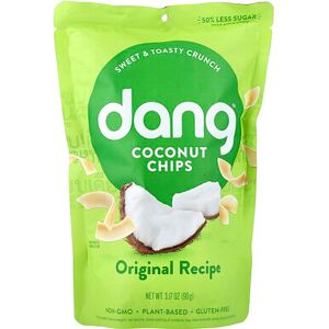 Dang Foods, Coconut Chips, Original Recipe, 3.17 oz (90 g) Dang Foods, Coconut Chips, Original Recipe, 3.17 oz (90 g)