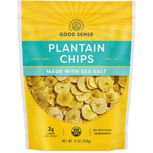 Good Sense, Plantain Chips, With Sea Salt, 12 oz (340 g) Good Sense, Plantain Chips, With Sea Salt, 12 oz (340 g)