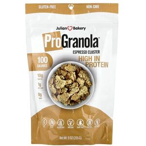 Julian Bakery, ProGranola®, Espresso Cluster, 9 oz (255 g) Julian Bakery, ProGranola®, Espresso Cluster, 9 oz (255 g)