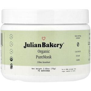 Julian Bakery, Organic PureMonk Ultra Sweetener, 2.65 oz (75 g) Julian Bakery, Organic PureMonk Ultra Sweetener, 2.65 oz (75 g)