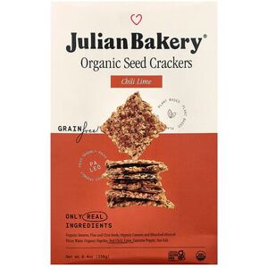 Julian Bakery, Organic Seed Crackers, Chili Lime, 8.4 oz (238 g) Julian Bakery, Organic Seed Crackers, Chili Lime, 8.4 oz (238 g)
