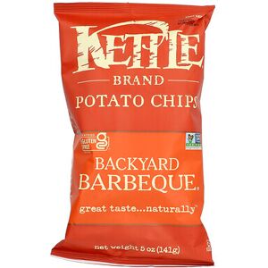 Kettle Foods, Potato Chips, Backyard Barbeque, 5 oz (141 g) Kettle Foods, Potato Chips, Backyard Barbeque, 5 oz (141 g)