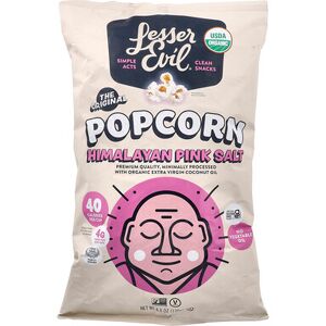 LesserEvil, Popcorn, Himalayan Pink Salt, 4.6 oz (130 g) LesserEvil, Popcorn, Himalayan Pink Salt, 4.6 oz (130 g)