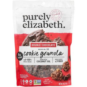 Purely Elizabeth, Cookie Granola, Double Chocolate, 11 oz (312 g) Purely Elizabeth, Cookie Granola, Double Chocolate, 11 oz (312 g)