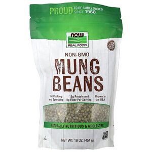 NOW Foods, Real Food, Mung Beans, 16 oz (454 g) NOW Foods, Real Food, Mung Beans, 16 oz (454 g)