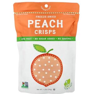 Nature's Turn, Freeze-Dried Peach Crisps, 1.2 oz (34 g) Nature's Turn, Freeze-Dried Peach Crisps, 1.2 oz (34 g)
