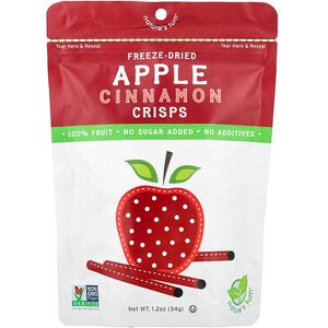 Nature's Turn, Freeze-Dried Apple Cinnamon Crisps, 1.2 oz (34 g) Nature's Turn, Freeze-Dried Apple Cinnamon Crisps, 1.2 oz (34 g)