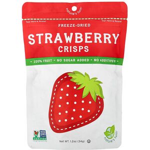 Nature's Turn, Freeze-Dried Strawberry Crisps, 1.2 oz (34 g) Nature's Turn, Freeze-Dried Strawberry Crisps, 1.2 oz (34 g)