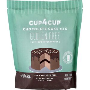 Cup4Cup, Chocolate Cake Mix, Gluten Free, 1.3 lb (600 g) Cup4Cup, Chocolate Cake Mix, Gluten Free, 1.3 lb (600 g)