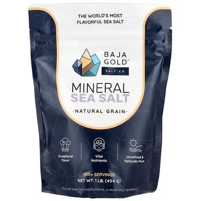Baja Gold Salt Co. - Baja Gold Mineral Sea Salt - Sea Salt Baja Gold Salt Co. - Baja Gold Mineral Sea Salt - Sea Salt