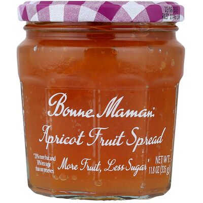 Bonne Maman, Apricot Fruit Spread, 11.8 oz (335 g) Bonne Maman, Apricot Fruit Spread, 11.8 oz (335 g)