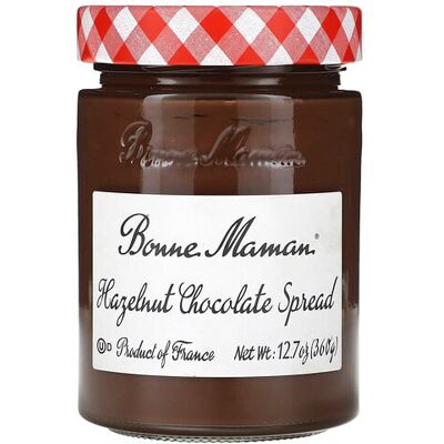 Bonne Maman, Hazelnut Chocolate Spread, 12.7 oz (360 g) Bonne Maman, Hazelnut Chocolate Spread, 12.7 oz (360 g)