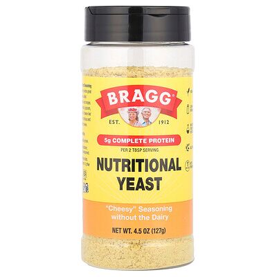 Bragg, Nutritional Yeast, 4.5 oz (127 g) Bragg, Nutritional Yeast, 4.5 oz (127 g)