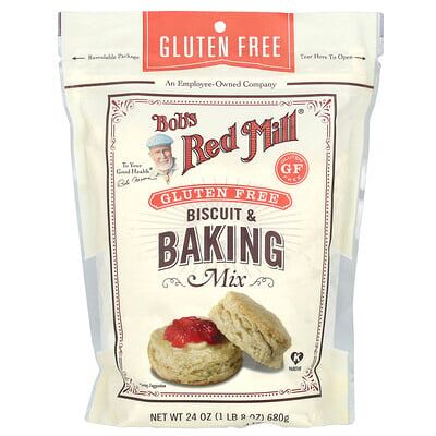 Bob's Red Mill, Biscuit & Baking Mix, Gluten Free , 24 oz (680 g) Bob's Red Mill, Biscuit & Baking Mix, Gluten Free , 24 oz (680 g)