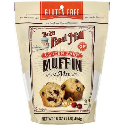 Bob's Red Mill, Gluten Free Muffin Mix, 16 oz (454 g) Bob's Red Mill, Gluten Free Muffin Mix, 16 oz (454 g)