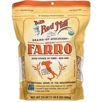 Bob'S Red Mill - Grain Farro - 4 x 24 oz - Farro Bob'S Red Mill - Grain Farro - 4 x 24 oz - Farro