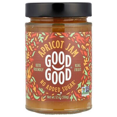 GOOD GOOD, Apricot Jam, 12 oz (330 g) GOOD GOOD, Apricot Jam, 12 oz (330 g)