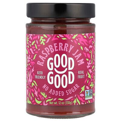 GOOD GOOD, Raspberry Jam, 12 oz (330 g) GOOD GOOD, Raspberry Jam, 12 oz (330 g)