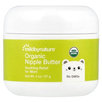 Mild By Nature, Organic Nipple Butter, 2 oz (57 g) Mild By Nature, Organic Nipple Butter, 2 oz (57 g)