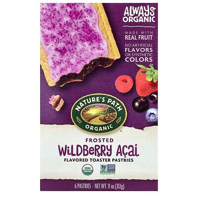 Nature's Path, Organic Toaster Pastries, Frosted Wildberry Acai, 6 Pastries, 11 oz (312 g) Nature's Path, Organic Toaster Pastries, Frosted Wildberry Acai, 6 Pastries, 11 oz (312 g)
