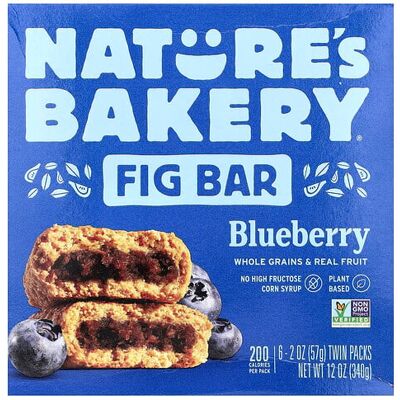 Nature's Bakery Blueberry & Fig Bars - Snack Bars Nature's Bakery Blueberry & Fig Bars - Snack Bars