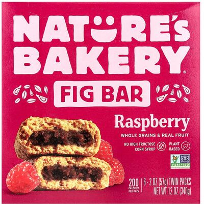 Nature's Bakery - Raspberry Fig Bar - 12 Oz - Snack Bar Nature's Bakery - Raspberry Fig Bar - 12 Oz - Snack Bar