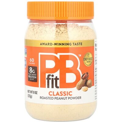PBfit, Roasted Peanut Powder, Classic, 8 oz (227 g) PBfit, Roasted Peanut Powder, Classic, 8 oz (227 g)