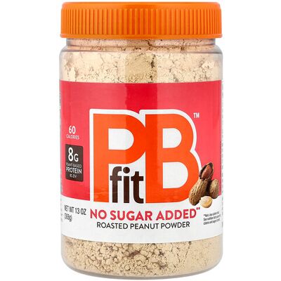 PBfit, Roasted Peanut Powder, No Sugar Added, 13 oz (368 g) PBfit, Roasted Peanut Powder, No Sugar Added, 13 oz (368 g)