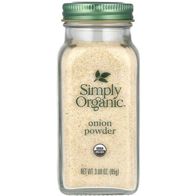 Simply Organic, Onion Powder, 3 oz (85 g) Simply Organic, Onion Powder, 3 oz (85 g)