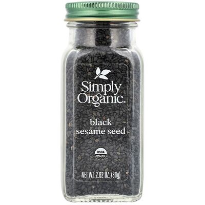 Simply Organic, Black Sesame Seed, 2.82 oz (80 g) Simply Organic, Black Sesame Seed, 2.82 oz (80 g)