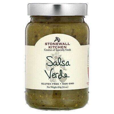 Stonewall Kitchen, Salsa Verde, Medium Hot , 16 oz (454 g) Stonewall Kitchen, Salsa Verde, Medium Hot , 16 oz (454 g)